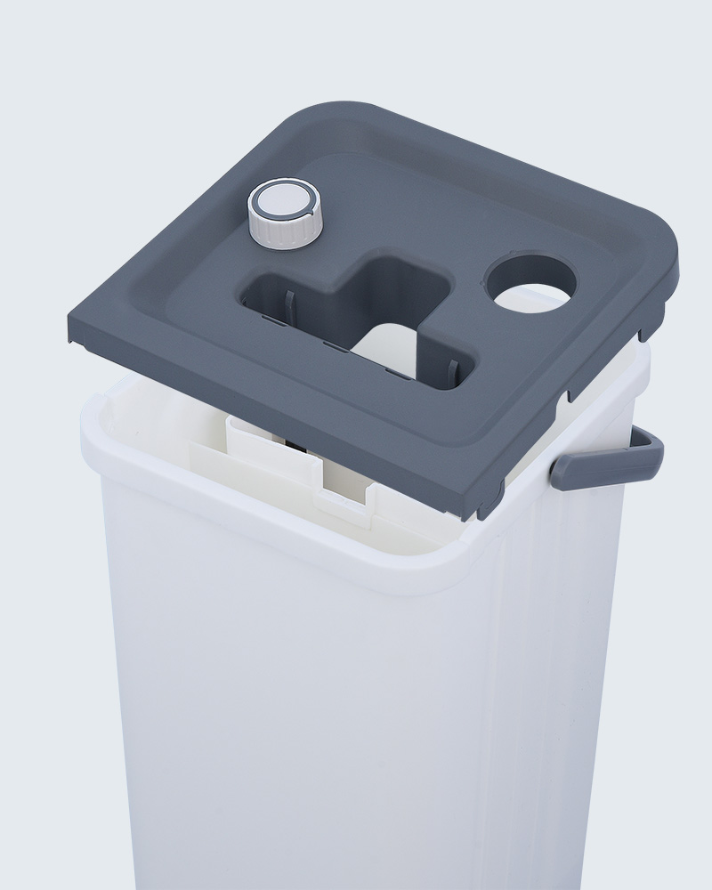 Set Baldi Mop Pengasingan Air Bersih Dan Kotor